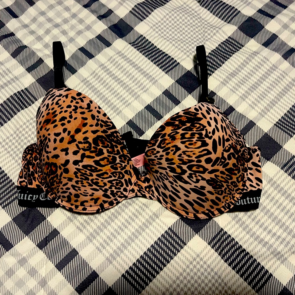 Juicy Couture Cheetah Print Bra